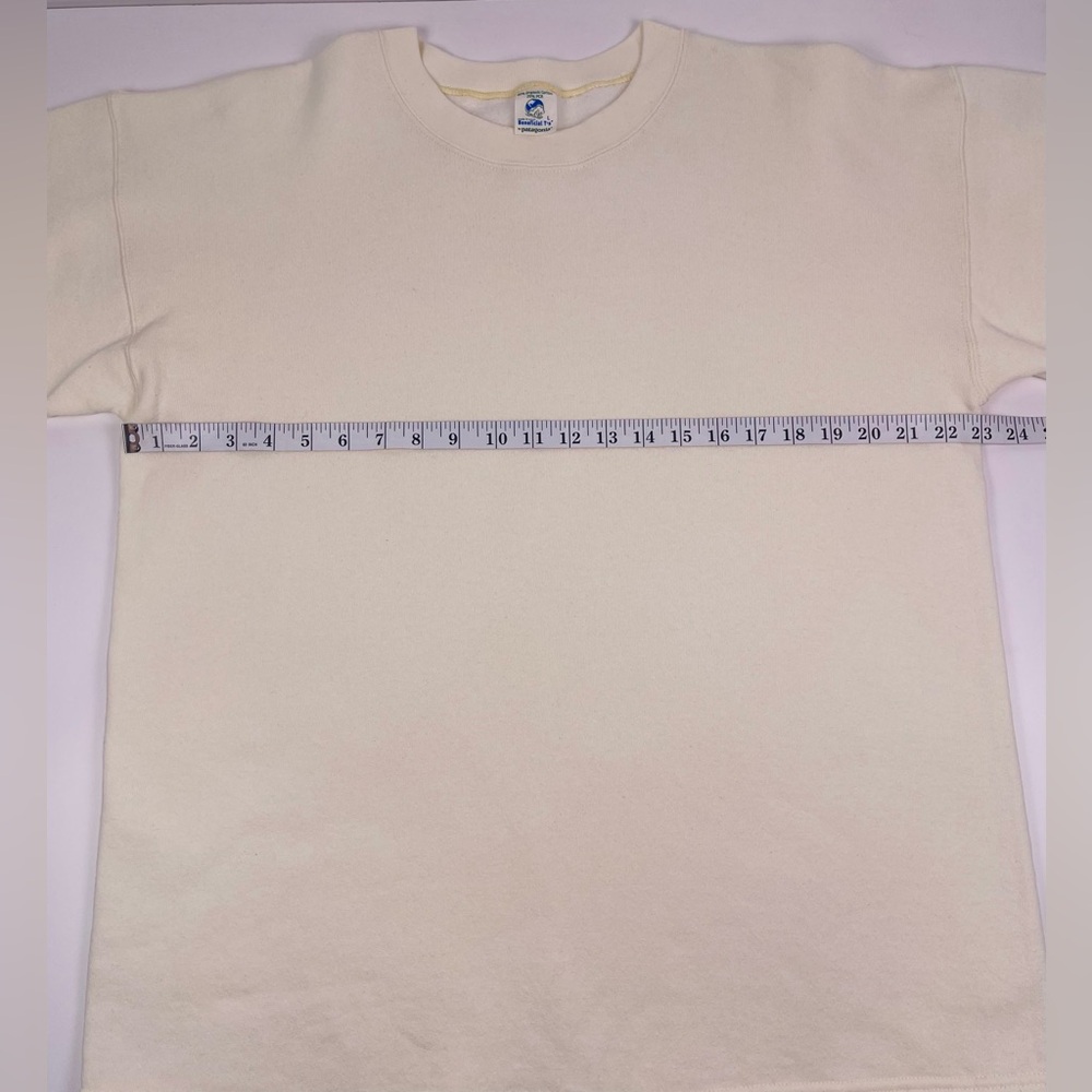Patagonia Off-White Organic Cotton Crewneck - Picture 8 of 8